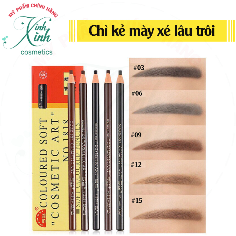 Chì kẻ lông mày, Chì xé Coloured Soft Comestic Art cho đôi mày thêm lung linh tự nhiên