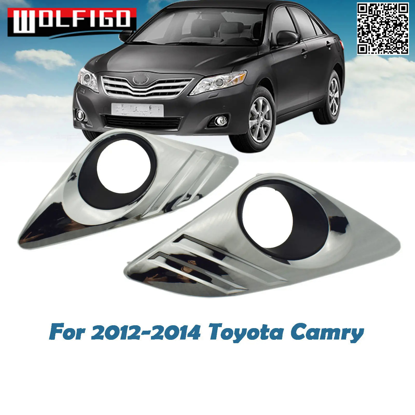 Thấp hơn Bumper lưới Sương Mù Ánh sáng lưới tản nhiệt bao gồm đèn bìa khung cho Toyota Camry (xv50) xle 2012 2013 2014 5212506200 5212606200