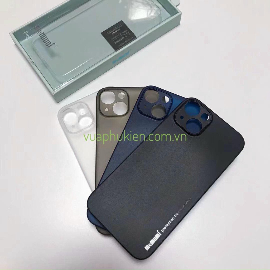 Ốp lưng siêu mỏng cho iphone 13 pro max/13 pro/13 6.1 chính hãng memumi