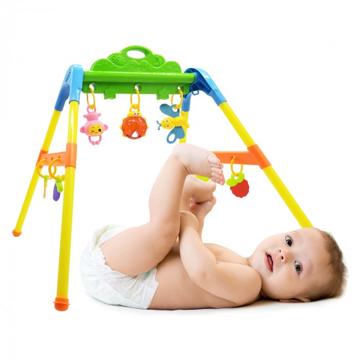 [Chính hãng] Kệ Đồ Chơi Cho Bé Sơ Sinh Tăng Cường Vận Động Phát Triển Giác Quan Bằng Nhựa Cao Cấp