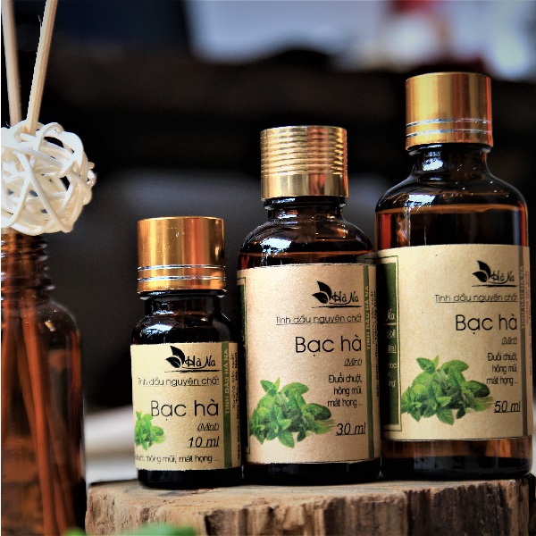 Tinh Dầu bạc hà - Tinh dầu nguyên chất, xông phòng , Tinh dầu hà na