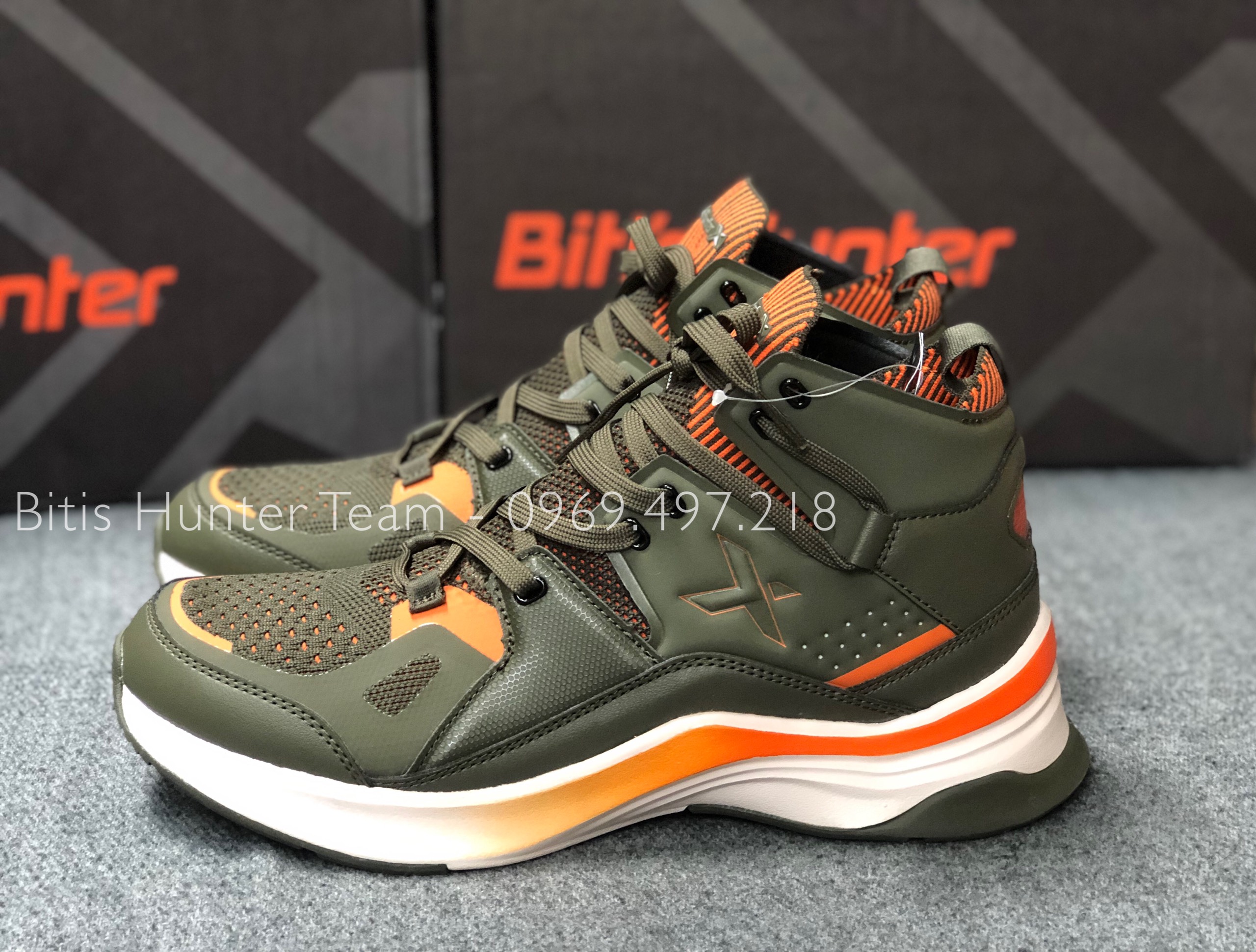 Giày Thể Thao Nam Cao Cấp Bitis Hunter X Z Collection - DSMH06300REU