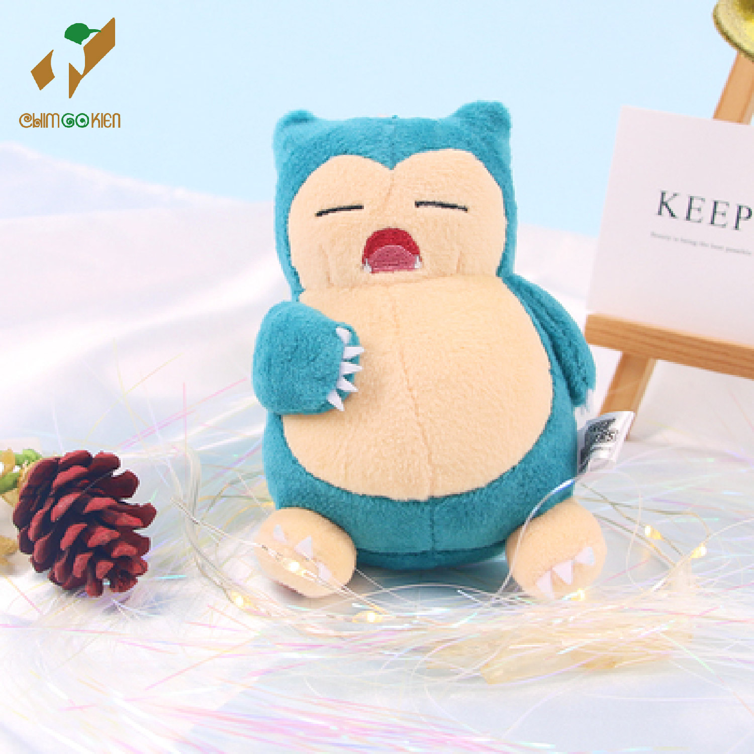 Gấu Bông Pokemon Snorlax (Kabigon) 20cm new