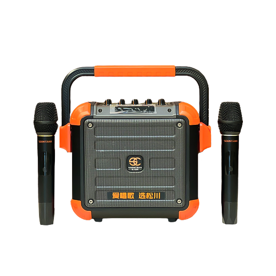 Loa xách tay mini sansui soontran ss6-05 hàng , loa công suất lớn kèm 2 micro hút âm