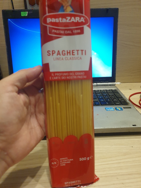Mỳ Ý Spaghetti 03 Pasta Zara Gói 500g nhập khẩu Italia