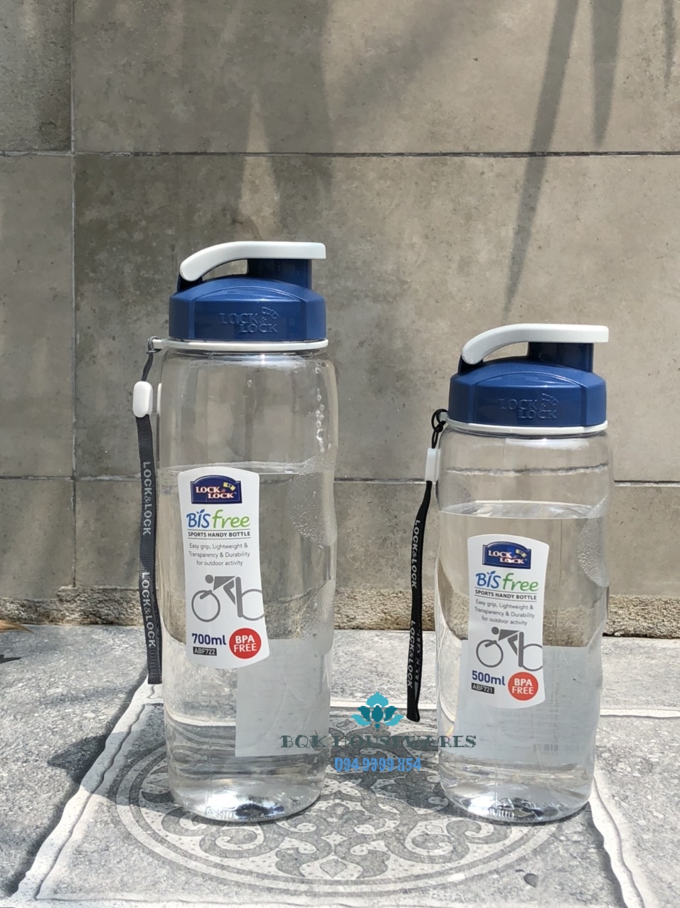 Bình nước thể thao Lock&Lock Handy Bottle 500ml ABF721 , 700ml ABF722