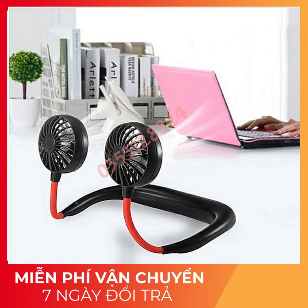 [HCM]QUẠT ĐEO CỔ SẠC USBQUẠT QUÀNG CỔ MINIQUẠT TÍCH ĐIỆN MINI ĐEO CỔ HOT HÈ 2020GẤP GỌNTIỆN LỢIHÀNG CHẤT LƯỢNGBH 1 ĐỔI 1