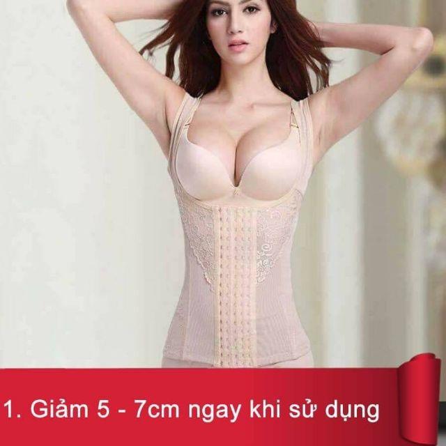 Áo gen nịt bụng nâng ngực hiêu quả kèm ah thật sản phẩm