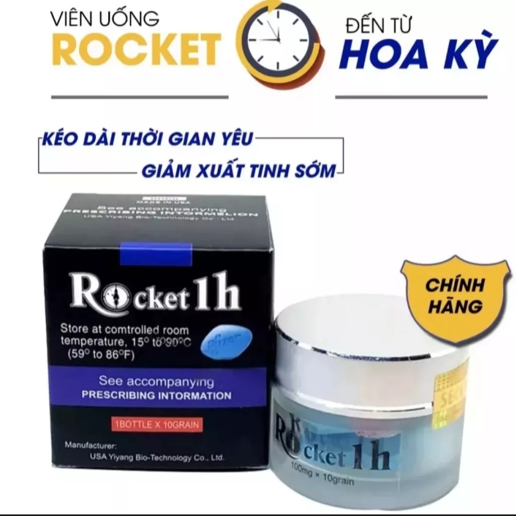 Rocket 1h tăng cường sinh lý nam