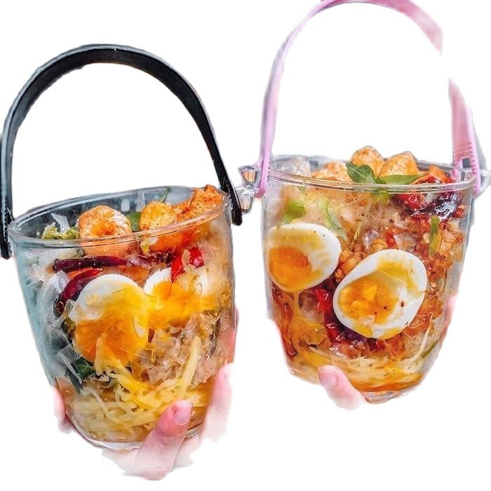 1 bịch bánh tráng sốt bò
