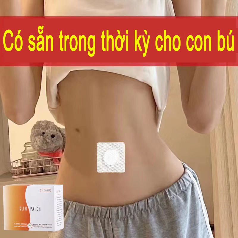 Miếng dán giảm béo, miếng thon gọn miếng dán tan mỡ bụng, thon gọn chân, tay, mặt và toàn thân nhanh chóng , không cần ăn kiêng và tập luyện, dễ dàng giảm cân trong mùa hè.