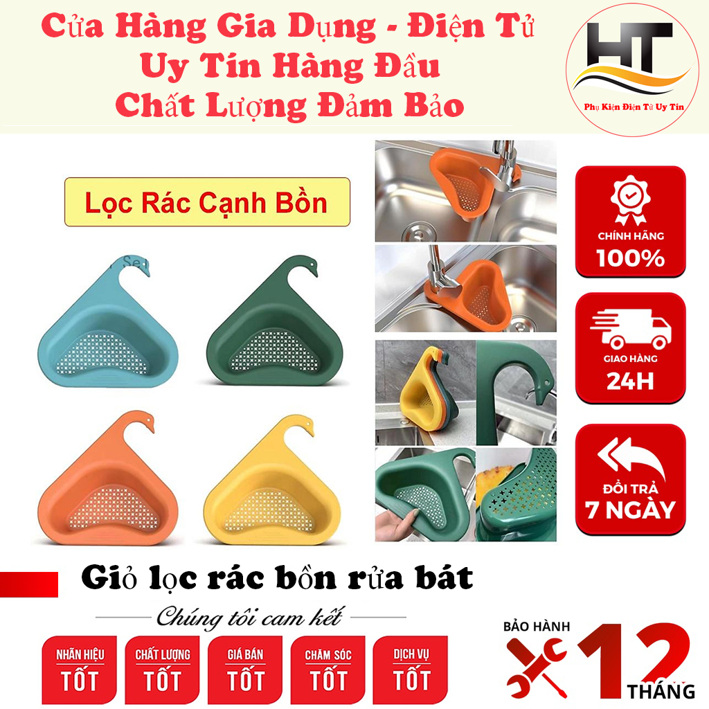 Giỏ lọc rác bồn rửa bát, gài bồn rửa chén - Khay lọc rác gắn bồn rửa đa năng
