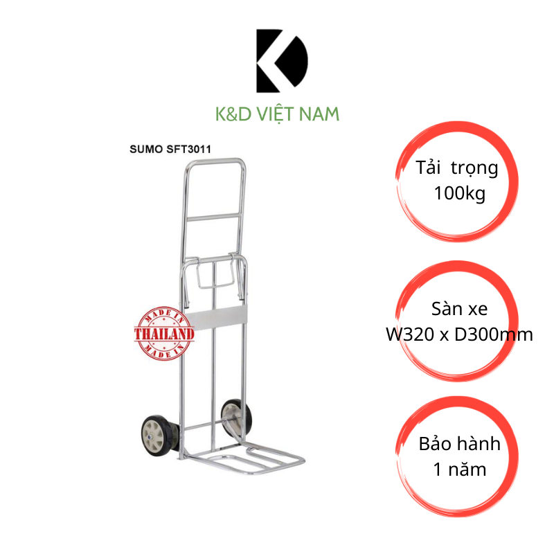 Xe đẩy thái lan gấp gọn sumo sft3011