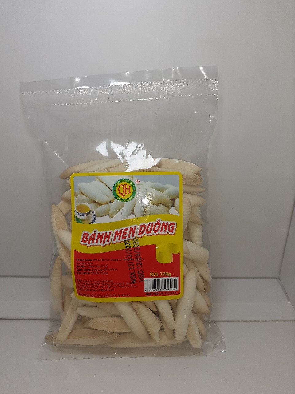 BÁNH MEN ĐUÔNG 170GR