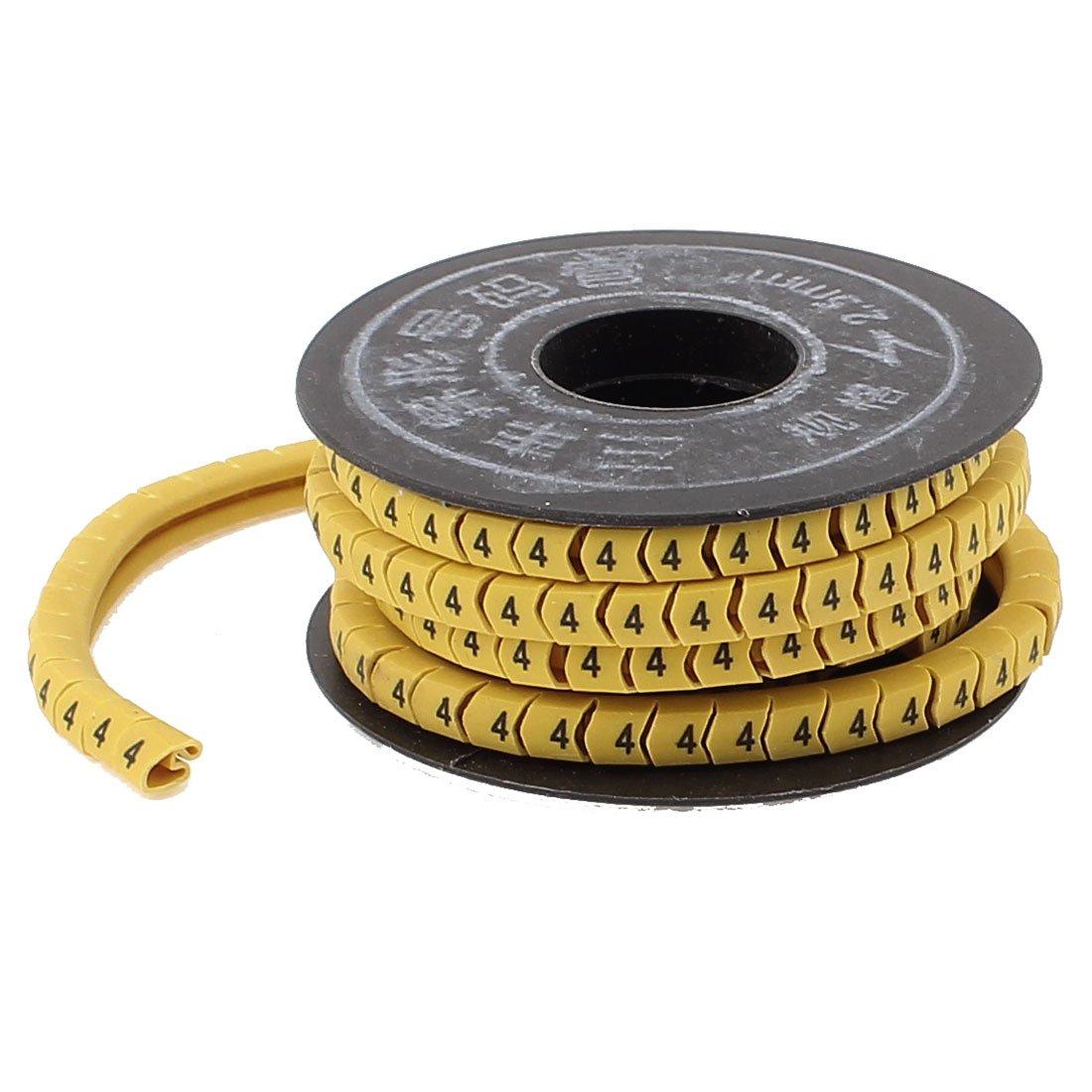 Hộp Số Đánh Dấu Dây Điện, Dây internet - Vòng đánh số dây mạng - Ống in số đánh dấu dây (Ø2.5mm - 1 hộp - 1000 mắt/số)