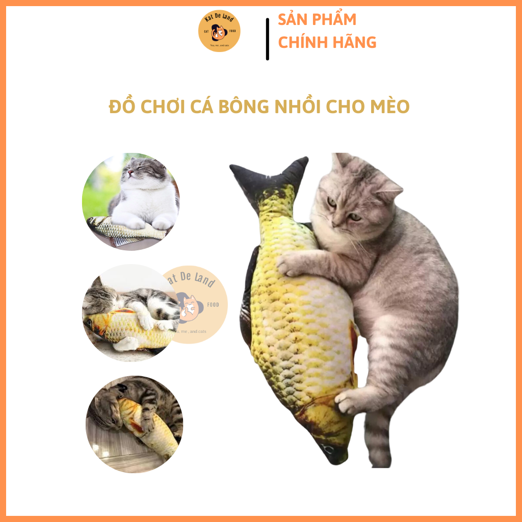 Đồ chơi cá giả dành cho mèo, đồ chơi cho mèo