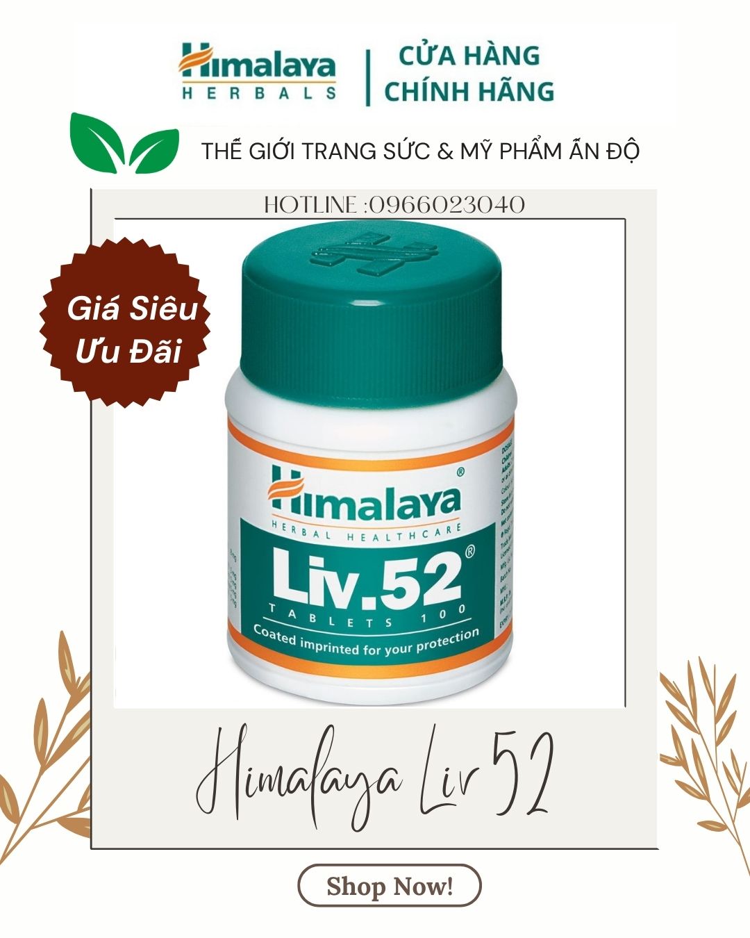 Himalaya liv 52-viên uống thải độc gan 100 viên-hsd:09/2026