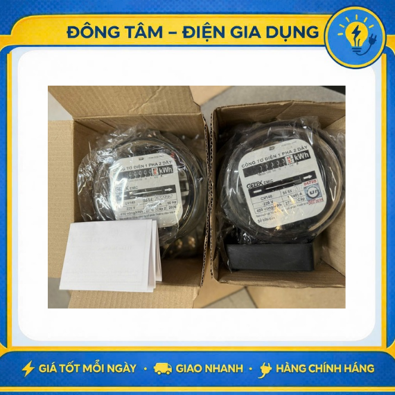 Cv140 Emic Single-Phase Electric Meter Giá 219,000 Đồng*Miễn phí vận chuyển