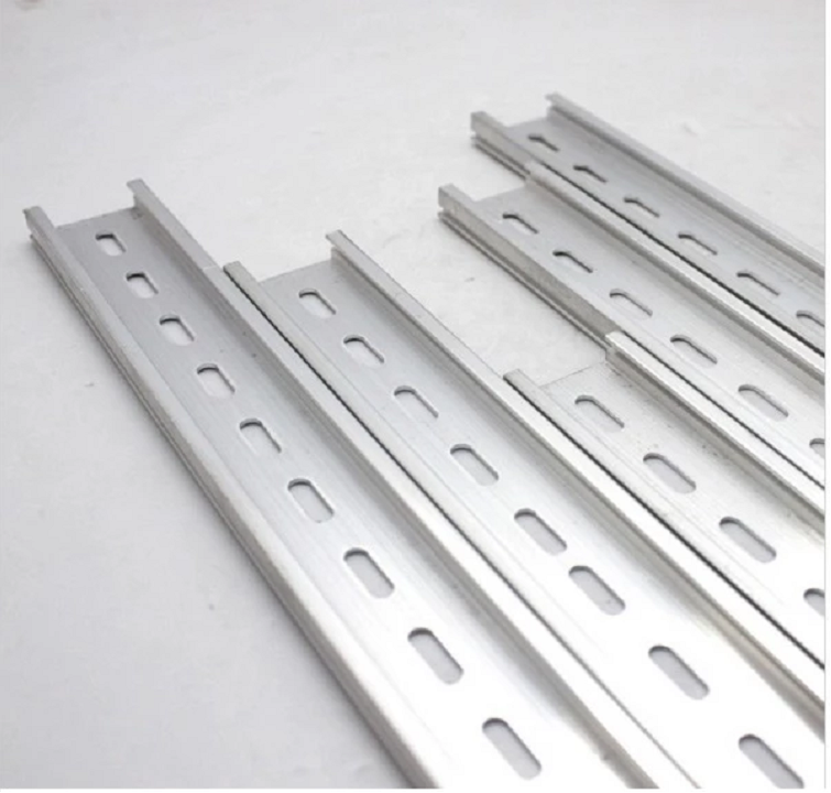 Thanh ray nhôm cài thiết bị - din rail nhôm