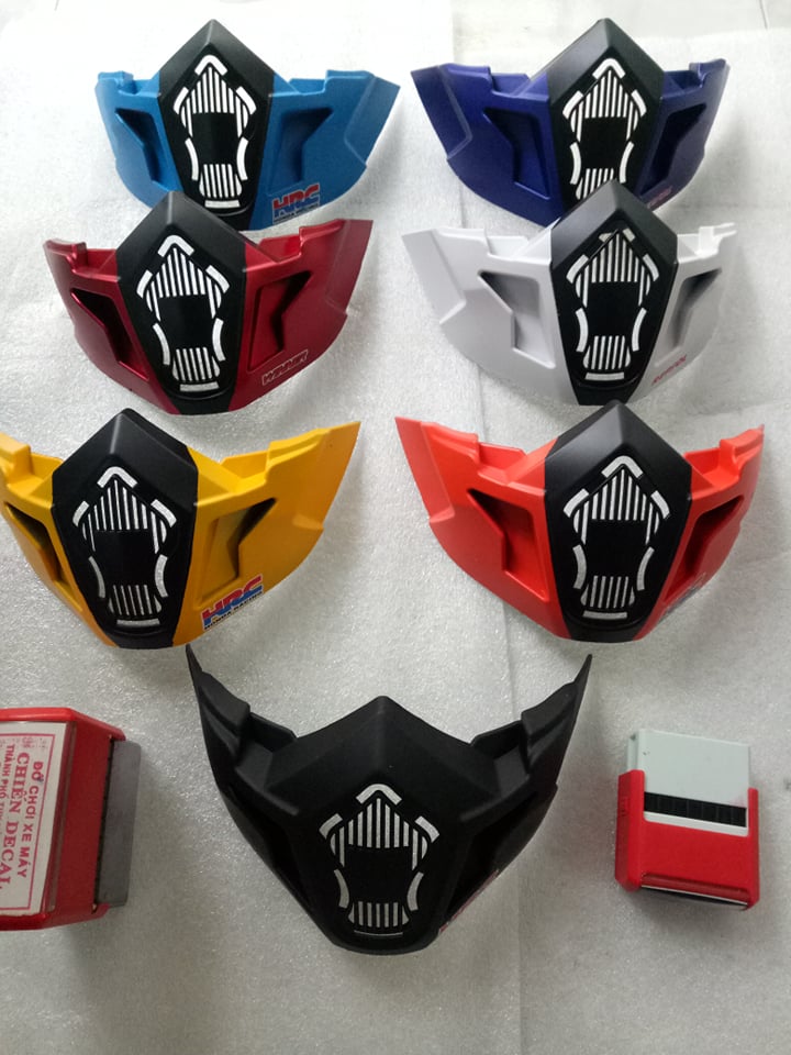 ốp đèn .khẩu trang lắp cho xe winer