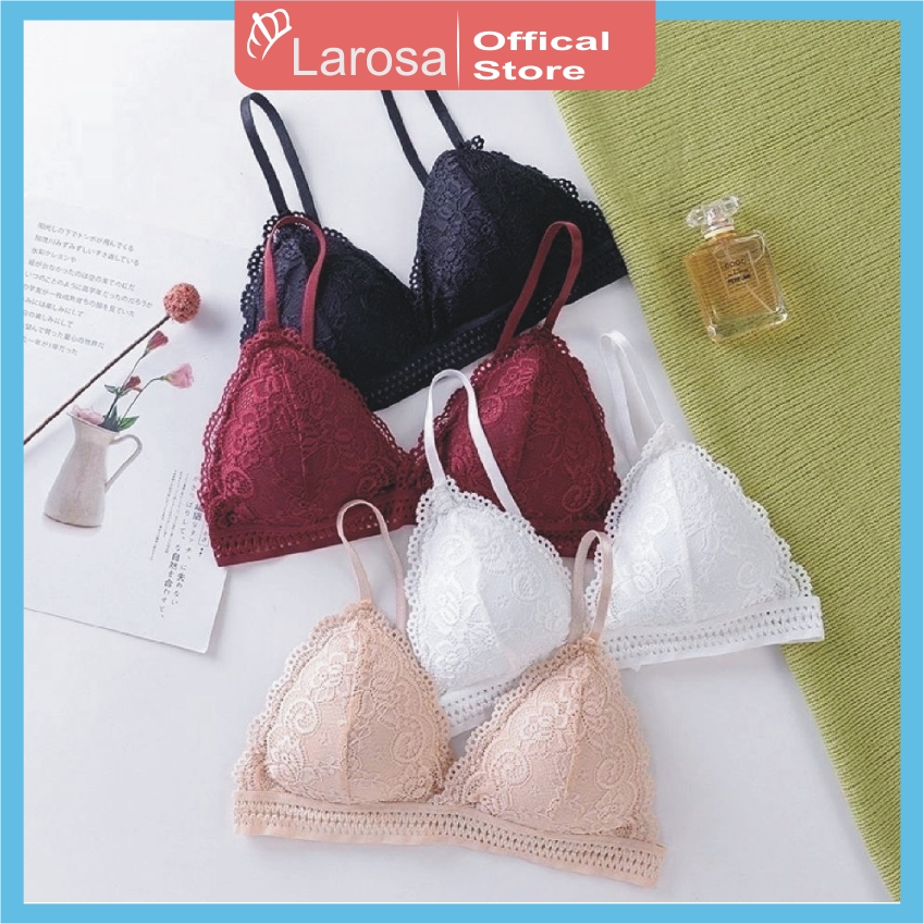 Áo Bra Ren Hoa Larosa Đệm Mỏng Kiểu Dáng Sexy MS 7311