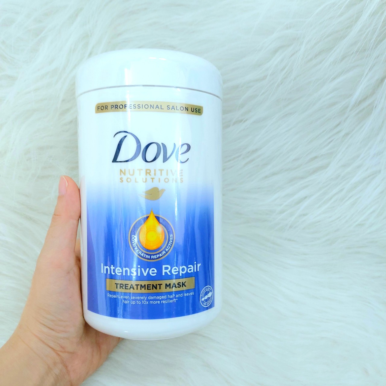 Kem ủ tóc dove - 900g phục hồi hư tổn cho tóc suôn mềm mượt