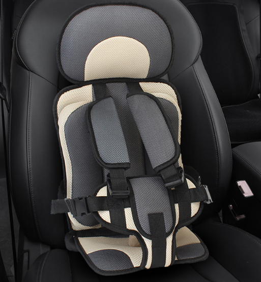 Đai ngồi ô tô an toàn cho bé, ghế ngồi ô tô cho bé ( Màu Xám )