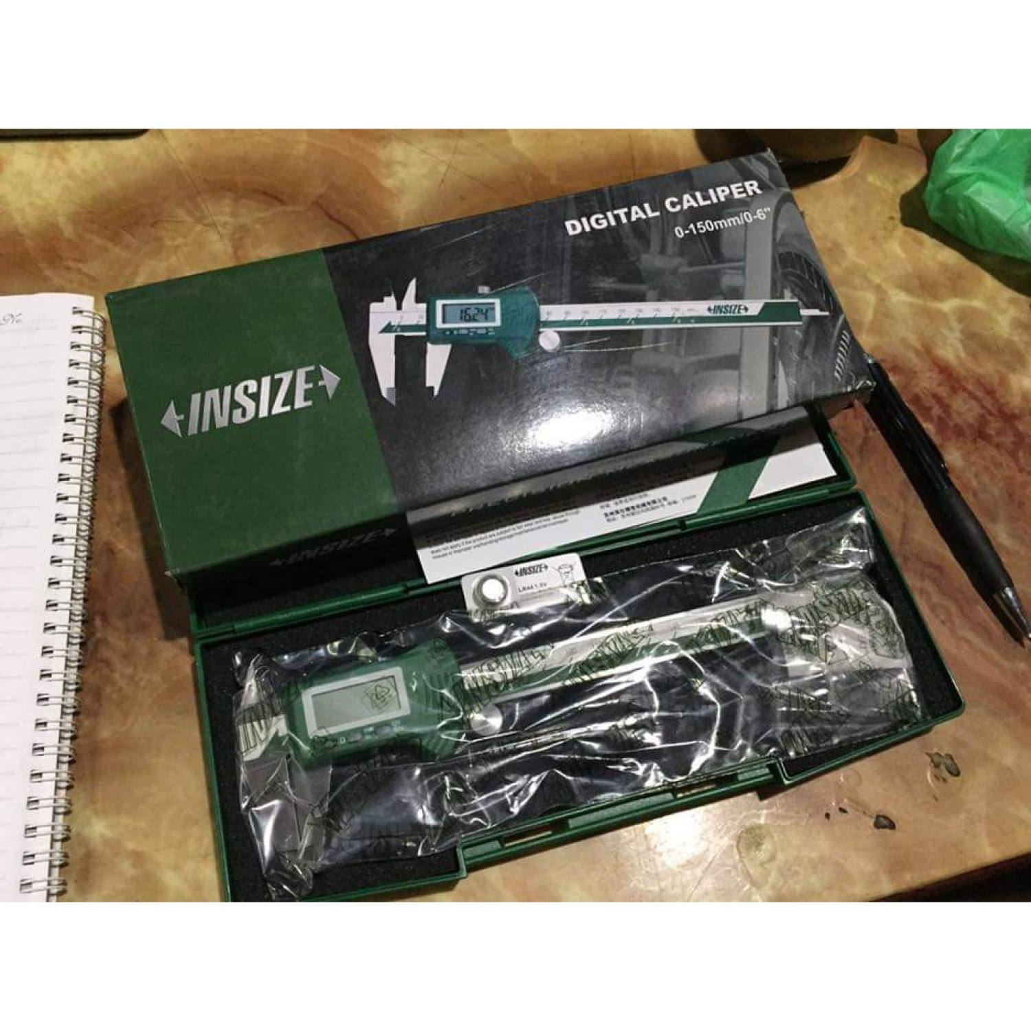 Thước cặp, thước kẹp điện tử insize 1108 - 150, 200, 300