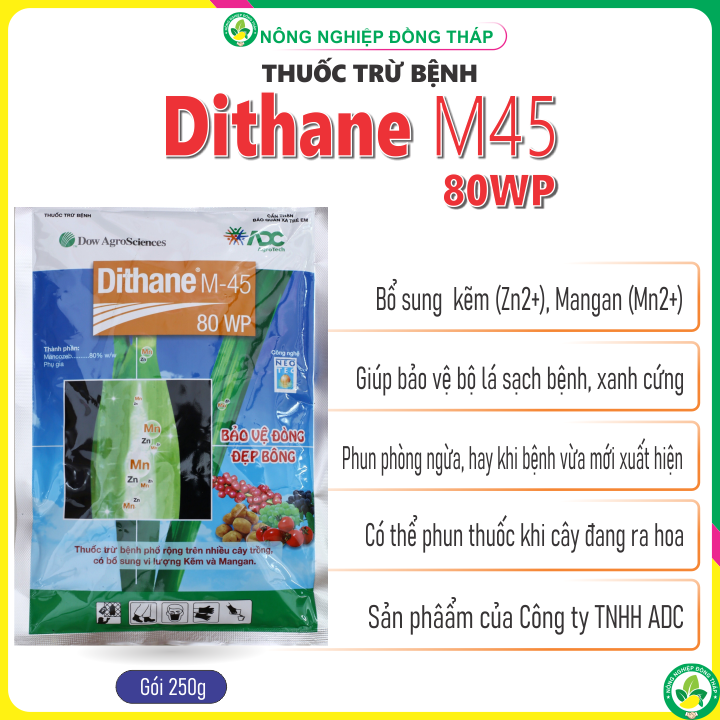 Dithane M-45 80WP gói 250g
