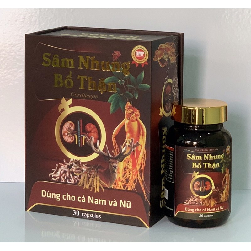 Sâm Nhung Bổ Thận - Giúp Bổ Thận, Dưỡng Huyết, Giảm Đau Mỏi Gối, Giảm Tiểu Đêm [ Dùng Được Cho Cả Nam, Nữ ]
