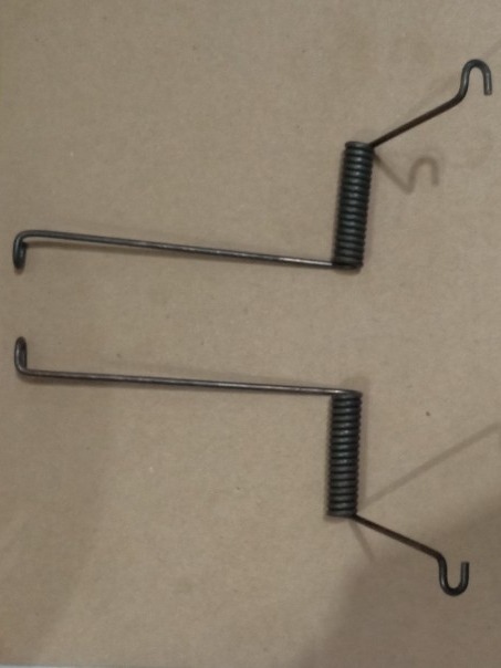 1 cặp lò xo đảo chiều sợi 2.5mm làm mẹt bẫy, lụp bẫy chim săn