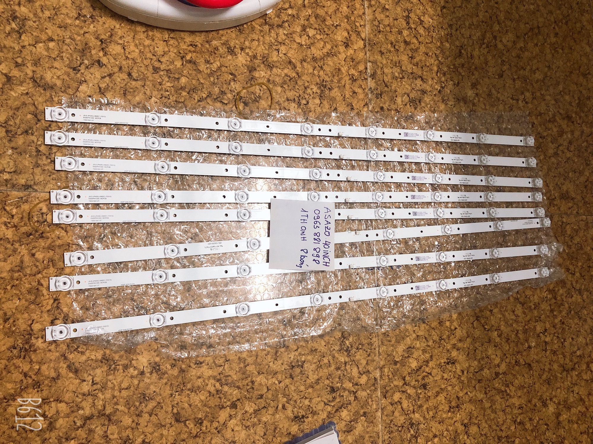 Thanh led asanzo 40 inch giá bán 1 thanh 8 bóng