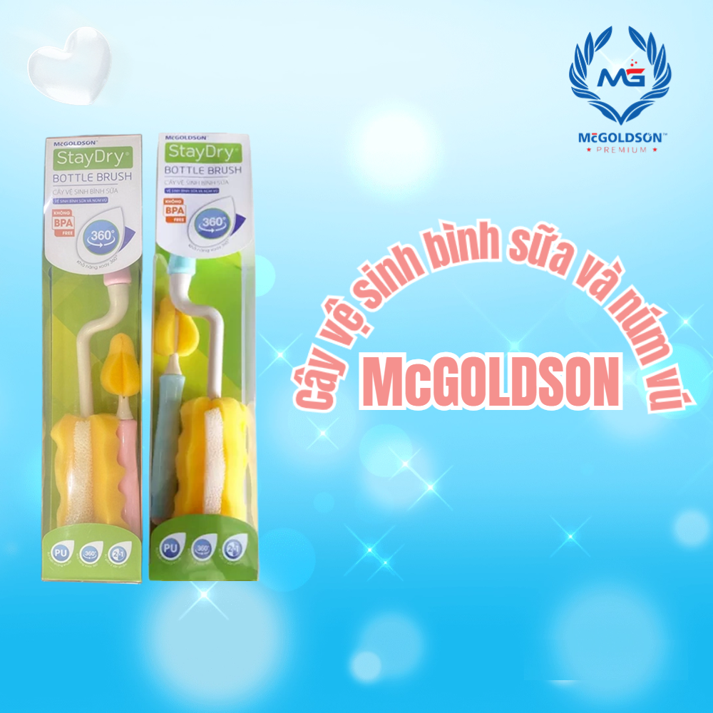 Bộ cây vệ sinh bình sữa và núm vú