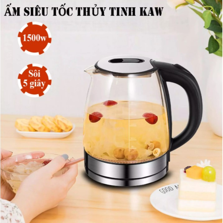Bình đun nước siêu tốc lock&lock ejk418slv - bảo hành 12 tháng