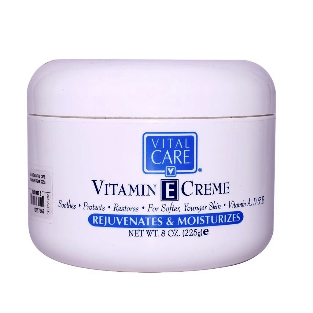 Kem dưỡng ẩm toàn thân vital care vitamin e creme 225gr