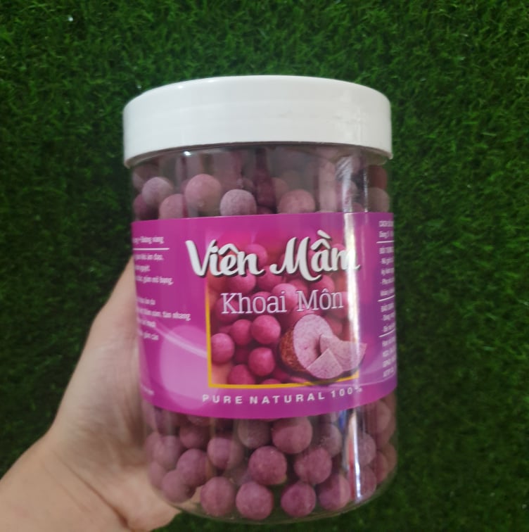 [FREESHIP TỪ 49k]  500gr Viên Mầm Đậu Nành KHOAI MÔN  tăng vòng 1, đẹp da, tăng sinh lý nữ có Giấy chứng nhận An toàn thực phẩm