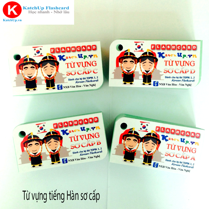 Bộ flashcard từ vựng tiếng hàn sơ cấp – high quality