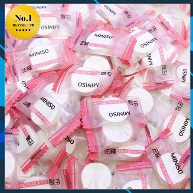 [HCM]Mặt nạ viên nén Miniso Nhật Bản ❤️ mặt nạ giấy nén miniso nhật bản 100 viên - sản phẩm tốt chất lượng cao và cam kết hàng đúng như hình ảnh