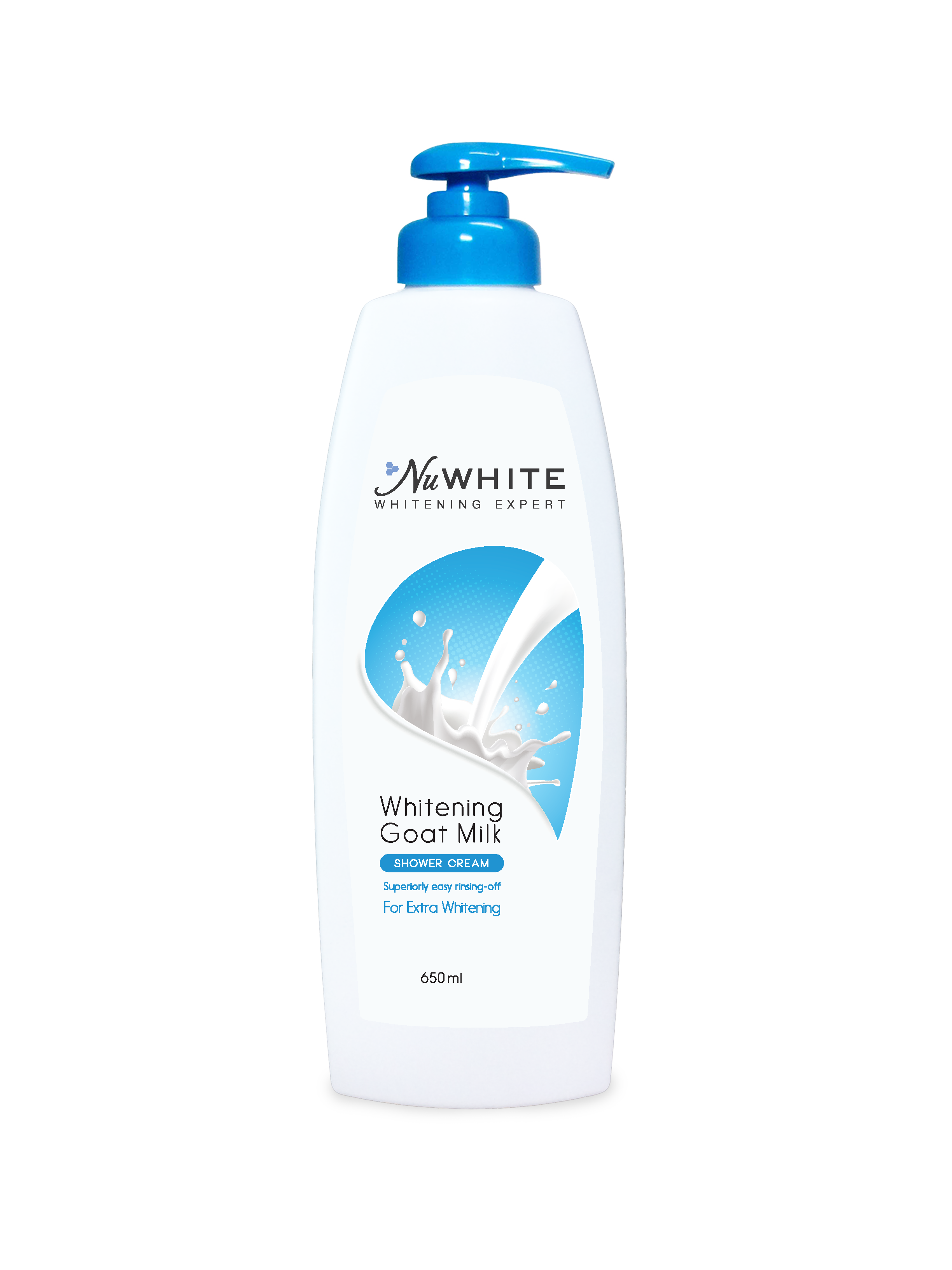 Sữa tắm NuWhite Whitening Goat Milk 650ml