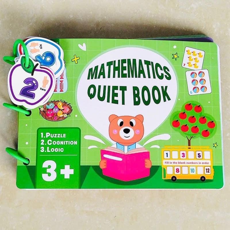 Học liệu Toán học thông minh đầu đời cho bé Mathematics Quiet Book