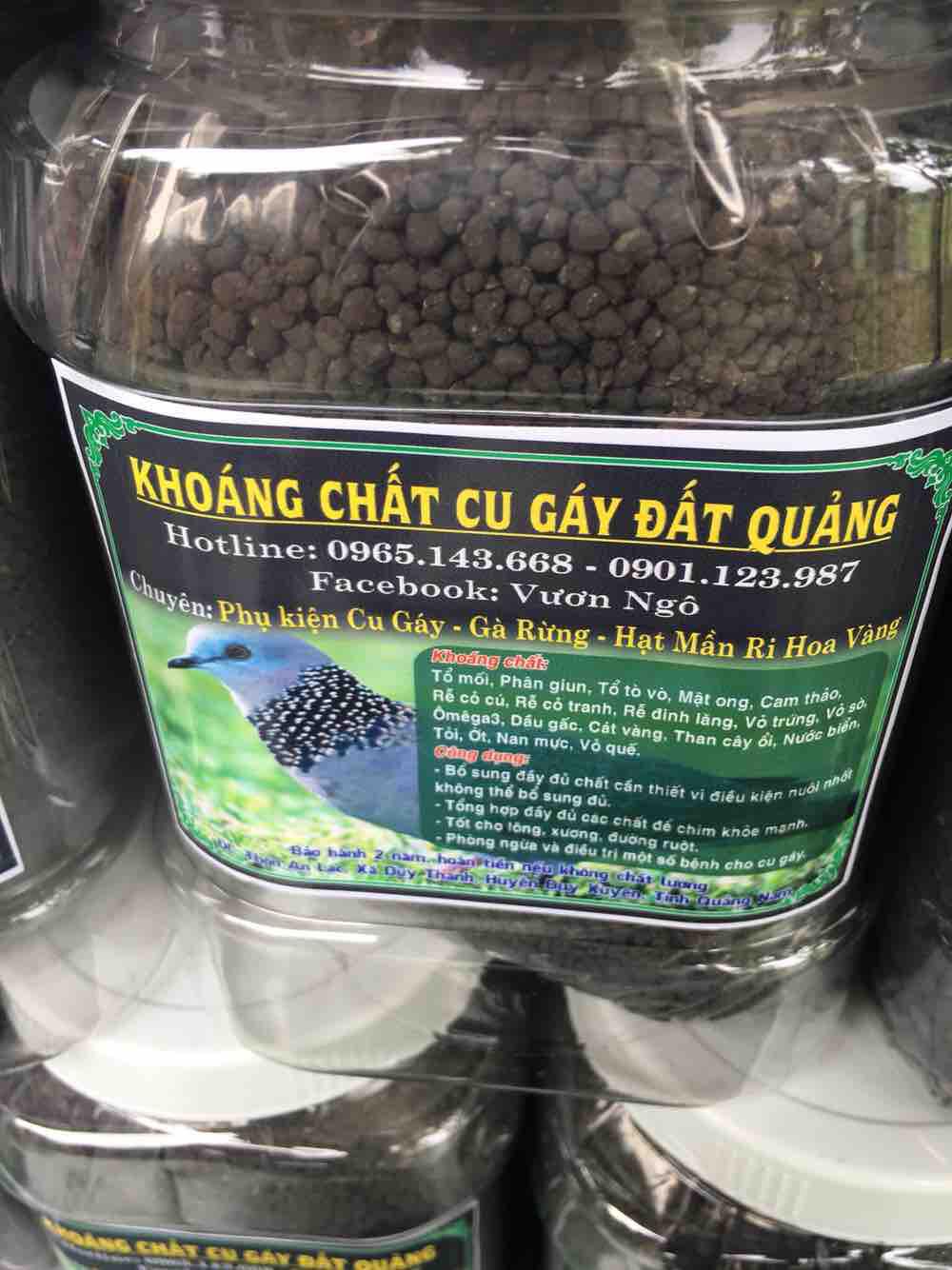 Khoáng Chất Cu Gáy 0,5kg Viên Nén