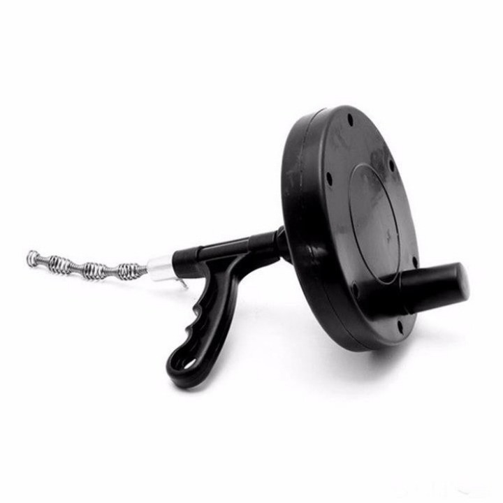 Dụng cụ thông tắc cầu cống, thiết bị thông cống chuyên nghiệp có tay cầm với dây lò xo 5m giúp bạn tiết kiệm nhiều thời gian và sức lực