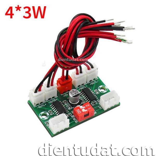 [HCM]Mạch Khuếch Đại Âm Thanh 2*PAM8403 4*3W - A156