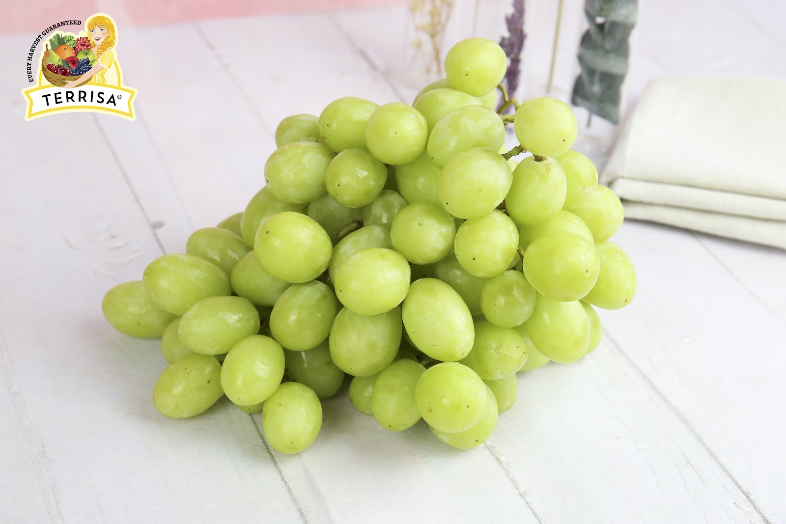 1 KG Nho xanh Mỹ Sugar Crunch - Giòn - Ngọt - Không hạt hàng AIR chất lượng cao - Giao nhanh