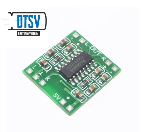 Module Khuếch Đại Âm Thanh PAM8403 2X3W 5V - Linh Kiện Điện Tử SV