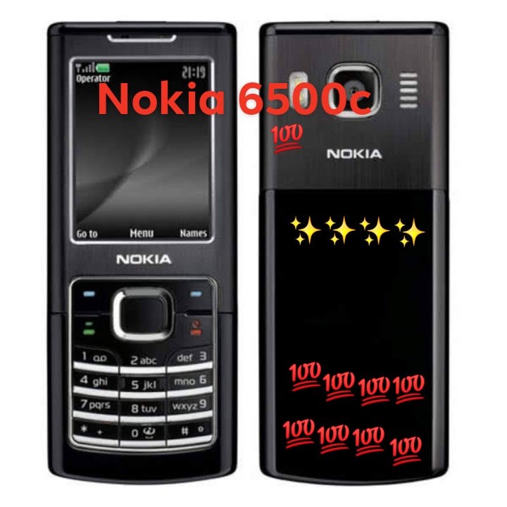 NOKIA 6500c/ màu đen/ zin đủ phụ kiện
