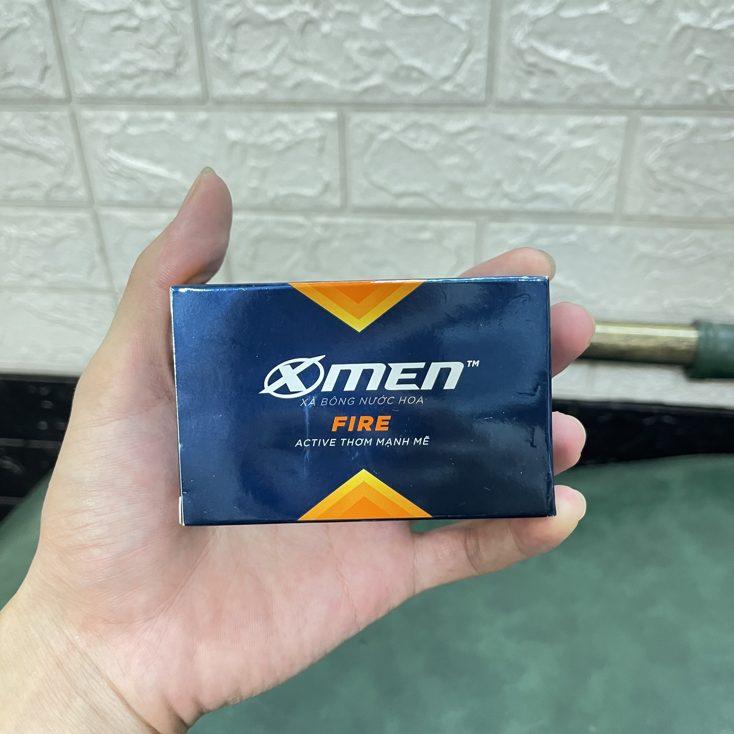 Xà bông cục x-men fire 90g