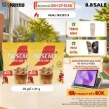 [ƯU ĐÃI THÁNG 8][FREESHIP TOÀN QUỐC] Combo 2 Bịch Cà phê Hòa tan NESCAFÉ CAFÉ SỮA ĐÁ 25 gói Nhân đôi sánh quyện
