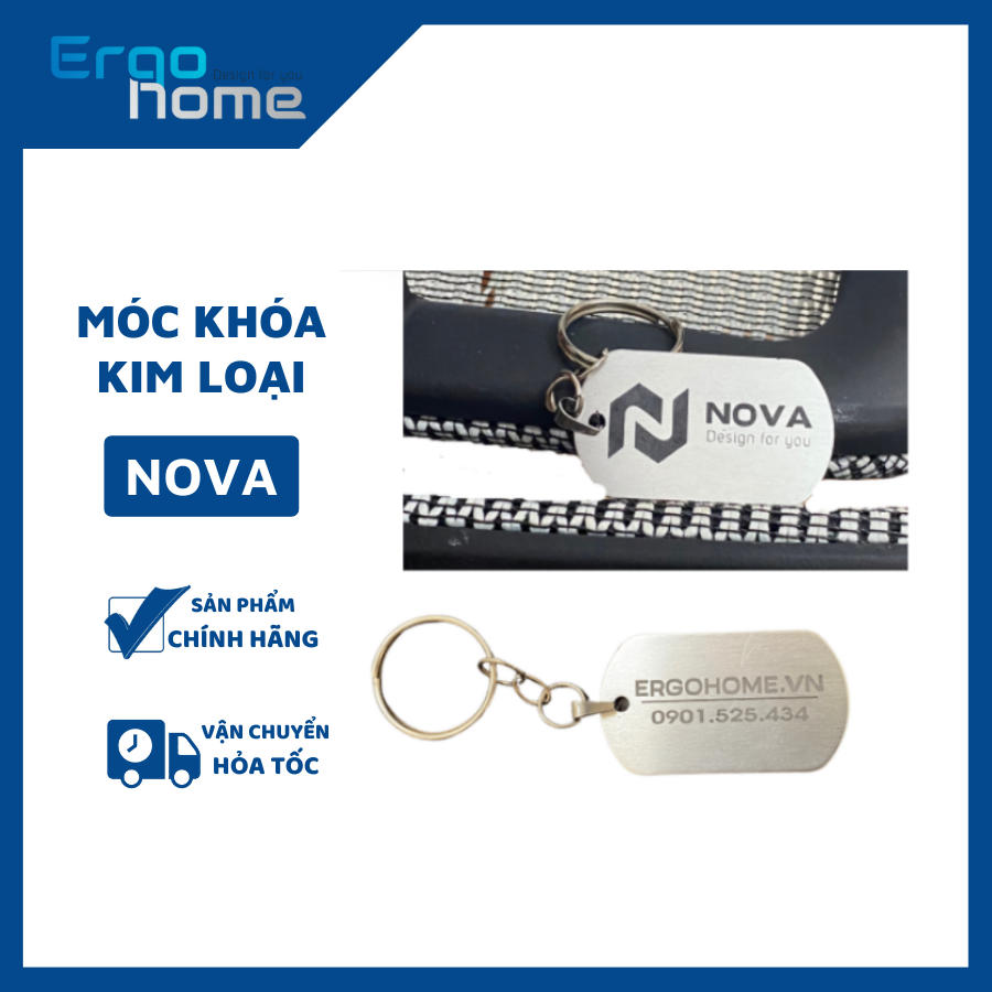 Móc khoá kim loại NOVA - ERGOHOME