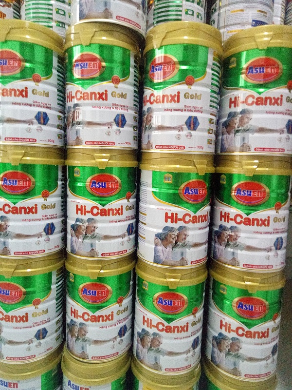 (Date 2026) Sữa dành cho người già Asuen Canxi Gold 900g ngừa loãng xương